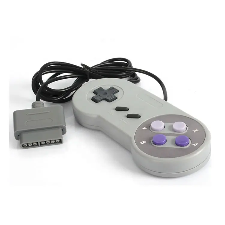 ใหม่16บิตควบคุมสำหรับซูเปอร์นินเทนโด SNES ระบบคอนโซลเกมแพด