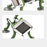 Trancheuse à légumes commerciale haute performance avec moteur 1500W, facile à utiliser, 220V, pour la production de frites