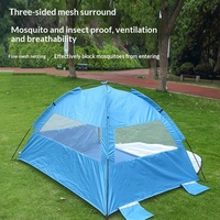 Carpa de Playa para 2-3 Personas - Fácil de Armar, Impermeable, con Protección Solar UPF 50+ UV - Carpa de Camping Ligera y Portátil