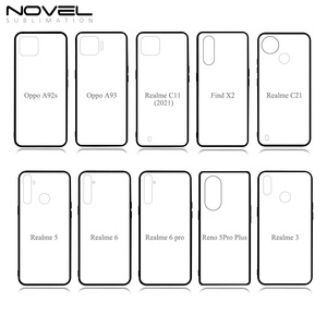 Housse de téléphone en silicone souple à sublimation pour Oppo Realme C67 C65 C63 C55 12 11 Pro GT Neo6 SE, conception personnalisée, bricolage - Product Image 2