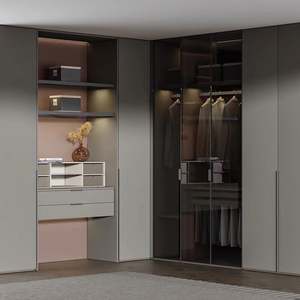 Contemporary Luxury Design <b>Wood</b> Wardrobe for Bedroom High Quality with Maximum <b>Storage</b> and Durability - Product Image 1