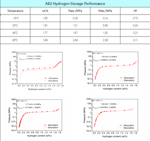 Bột lưu trữ Hydro trạng thái rắn vật liệu lưu trữ Hydro AB2 lưu trữ năng lượng hợp kim cho các sản phẩm Pin nhiên liệu - Product Image 5