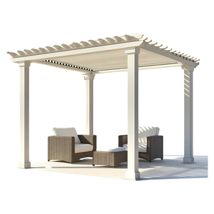 Pérgola Inteligente Motorizada con Control Remoto, Techo de Aluminio Impermeable para Patio Exterior con Luces LED, Canaletas para Lluvia y Protección Solar - Product Image 5