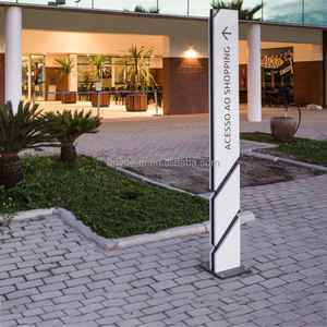 Signalétique extérieure double face non lumineuse, pour sites touristiques, parcs, panneaux directionnels, annonces municipales et avis publics - Product Image 3