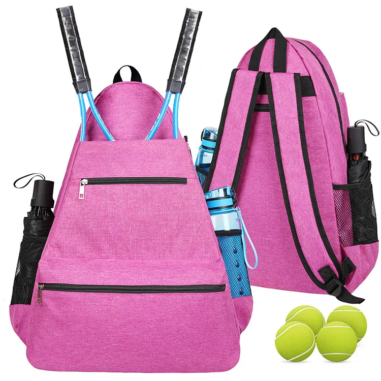 Grande saco de tênis tênis mochila ginásio para homens para segurar raquete de tênis, pickleball, raquete de badminton, bolas e outros acessórios