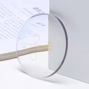 Lentilles de <span class=keywords><strong>Prescription</strong></span> progressives de haute qualité pour lunettes résine blanche optique HMC UC HC EMI Protection des yeux couleur de lentille claire - Product Image 2