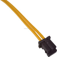 تجميعة أسلاك مخصصة DF3-2S-2C بخطوة 2.0 مم، 2 دبوس، UL11028، 24AWG، 600 فولت، كابل عالي الجهد
