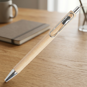 Bamboo Roller Pen Simple Design Eco-Friendly Promotional <b>Office</b> Product Corporate <b>Gift</b> - Product Image 5