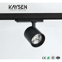 Lampu Sorot LED COB Modern Aluminium 20W Bersertifikasi CE ROHS Berkualitas Tinggi Terintegrasi Super Terang untuk Hotel