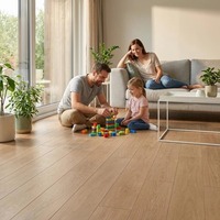 Unilin Click 11mm AC4 HDF Laminated Wood Flooring Natural Wood Grain ENF Grade Waterproof Oak Timber