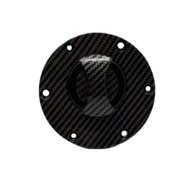 Tapa del Tanque de Combustible Delantero para Aprilia, Piezas y Accesorios para Motocicleta de Aleación de Aluminio con Impresión Hidrográfica de Alta Calidad