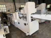 Macchina Automatica per la Produzione di Tovaglioli di Carta con Stampa Monocolore Acciaio-su-Acciaio e Certificazione CE