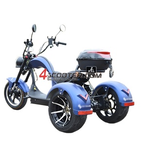 Scooter Eléctrico de <span class=keywords><strong>Tres</strong></span> <span class=keywords><strong>Ruedas</strong></span> <span class=keywords><strong>Citycoco</strong></span> 2020, Aprobado por la CEE y la COC, Nuevo, para Derrapes - Product Image 1