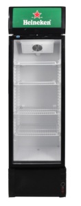 Congeladores Verticales para Supermercados, Refrigerador con Puerta de Vidrio para Exhibición de Bebidas, Vitrina Refrigerada de 288L - Product Image 2