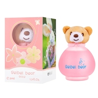 Parfum Enfant Ours Lapin Dessin Animé 50ml Longue Durée Senteur Florale Fruitée Fraîche Naturelle Légère Eau de Parfum Spray Corporel Faible Concentration