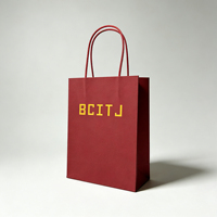 Sacs en papier écologiques personnalisés avec logo imprimé, vente en gros, sacs en papier kraft de haute qualité avec votre propre logo