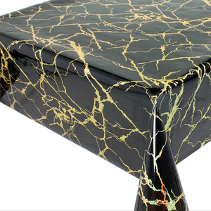 Nappes pour tables de décoration, nappes en tissu et nappes de mariage en PVC résistantes à l'huile en rouleaux - Product Image 1