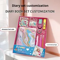 Kit de Journal Créatif DIY GF - Fournitures d'Artisanat, Cadeaux d'Anniversaire, Papeterie & Décoration de Scrapbook, Ensemble de Cadeaux de Papeterie pour Filles - Vente Chaude