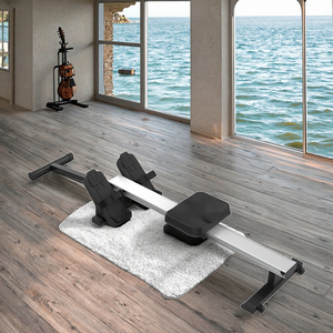 SPlan Rameur de fitness intelligent pliable pour usage intérieur, à assise, à charge libre, avec barre en T et banc intelligent - Product Image 1
