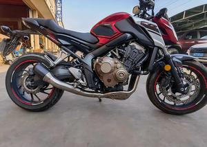 Pot d'échappement moto CNC AK Design noir/argent avec coton insonorisant pour Honda <span class=keywords><strong>CBR650R</strong></span>/<span class=keywords><strong>CBR650F</strong></span>/CBR650AR - Product Image 5