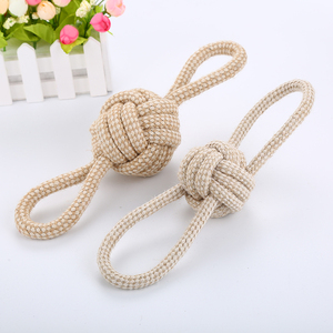 Toptan şekil 8 pamuk örgülü topu evcil köpek oyuncak - Product Image 6