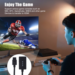 Fournisseur fiable <span class=keywords><strong>de</strong></span> convertisseur N64 HDM1, Plug and Play, sans alimentation externe, conception durable pour la vente en gros et le dropshipping - Product Image 4