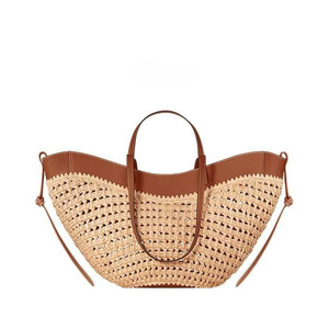 Sac à main unisexe JSQ Polen 2026, nouveau modèle transfrontalier, en polyester tressé ajouré, tendance, décontracté, simple, grande capacité, fermeture magnétique - Product Image 2