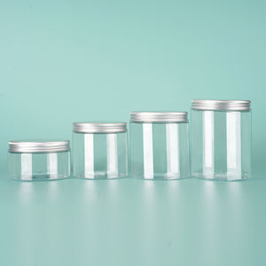 Hộp nhựa PET cấp thực phẩm 50g 100g 150g 200g, lọ nhựa trong suốt có nắp nhôm - Product Image 2