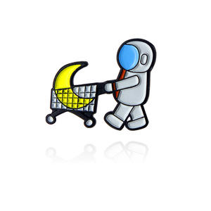 Distintivo Personalizzato <span class=keywords><strong>Academy</strong></span> Dream, Souvenir del Museo della Scienza per Bambini, Badge in Metallo Placcato Argento 2D/3D - Product Image 3