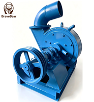 Pompa Pasir Pelat Baja Tekanan Tinggi BraveBear Model OEM BHSP200 untuk Pertambangan, Pertanian, Penanganan Lumpur, Sentrifugal, Self-priming