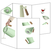 Thermos 1L avec doublure en verre et coque en plastique |   Bouteille d'eau thermique de 1000 ml |   Maintient au chaud et au froid 24h |   Vente en gros pour le marché brésilien