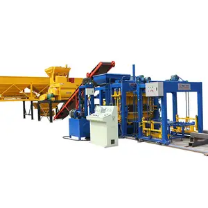 QT5-15 पॉलिश ठोस सीमेंट ईंट ब्लॉक बनाने की मशीन कारखाने के लिए बिक्री