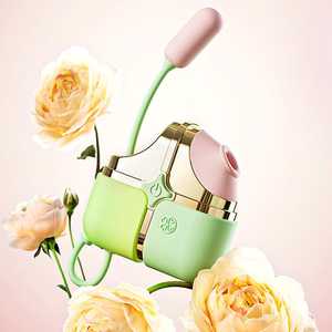 Vibrateur à succion vibrant à 10 fréquences, petit et mignon, en forme de cube, pour adultes - Product Image 4