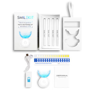 Kit de blanchiment dentaire au gel oral 35% peroxyde, soin de nettoyage dentaire, blanchisseur de dents avec lumière LED - Product Image 4