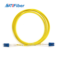 Cable de Fibra Óptica 3M 5M LC UPC Dúplex Simplex OS2 Monomodo G652 G657, 2 Hilos 9/125μm, para Uso FTTH FTTR