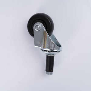 Universelle Industrielle Lenkrollen aus Polyurethan (PU) mit 3, 4, 5 Zoll Durchmesser, Mittelschwere Handgeschobene Steckplatten-Räder für Fahrzeuge - Product Image 4