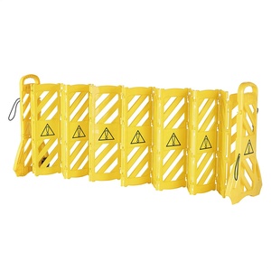 Barriera Espandibile in Plastica Retrattile Rimovibile Pieghevole Portatile per Sicurezza Stradale Mobile - Product Image 6