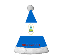 Chapeaux de Noël à la mode avec drapeau du Myanmar, confortables et en peluche, pour adultes, pour les fêtes de Noël et du Nouvel An