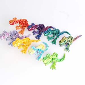 Juguetes de Dinosaurios de Plástico Impresos en 3D al por Mayor, Juguetes de Tiranosaurio Rex Personalizados OEM, Proveedores de Animales y Dinosaurios de Moda - Product Image 5