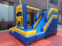 Château gonflable portable en PVC de haute qualité, taille personnalisée, pour enfants, usage commercial et extérieur, avec garantie d'un an