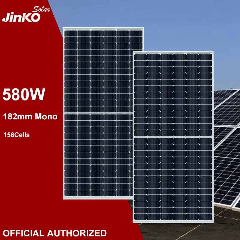 Jinko 48v Solar Power Panels 550W 580w Poly Solar Panel 610w Polycrystalline jinko solar panel 610 w 600w tiger pro For Home