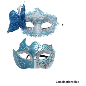 Máscara <span class=keywords><strong>de</strong></span> Media Cara <span class=keywords><strong>de</strong></span> Látex Pintada <span class=keywords><strong>de</strong></span> Negro <span class=keywords><strong>de</strong></span> Alta Gama <span class=keywords><strong>para</strong></span> <span class=keywords><strong>Hombres</strong></span> y Parejas, Ideal <span class=keywords><strong>para</strong></span> <span class=keywords><strong>Halloween</strong></span>, Carnaval y Disfraces - Product Image 6