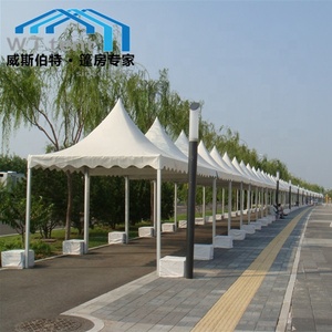 Grande tente de luxe extérieure pour événements religieux Grande tente pagode en aluminium 8m x 8m Grande tente de fête de mariage Services personnalisés - Product Image 6