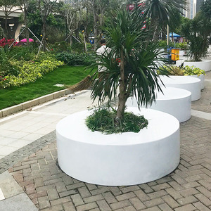 Y840 Maceta portátil para exteriores Bancos Asientos para paisajes urbanos Centro comercial Entrada Café Oficina Espacio Comunidad Salón Escuela - Product Image 3