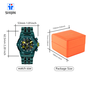 <span class=keywords><strong>OEM</strong></span> 316L 스테인레스 스틸 라운드 케이스 나무 부품 시계 2024 다이버 시계 방수 일본 VD35 크로노그래프 석영 이동 시계