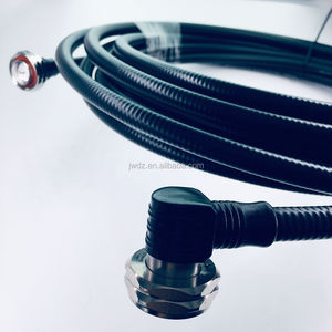 Кабель-перемычка 1/2 дюйма, гибкий кабель Superflex 1/2 дюйма с разъемом DIN 7/16 (папа, угловой) на разъем DIN (папа), кабельный комплект - Product Image 6