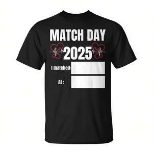 Camiseta de residencia Match Day 2025: Yo me presenté en Future Doctor Medicine - Product Image 2