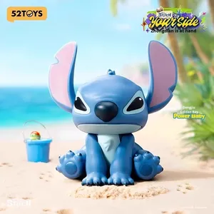 52 juguetes oficial hecho a mano PVC figura de acción de cuerda Stitch by My Side Blind Box Frozen coleccionable 1/12 escala Dropshipping - Product Image 4
