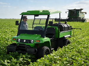 Véhicule utilitaire électrique 4 places robuste pour la <span class=keywords><strong>patrouille</strong></span> agricole et de ranch, utilisation tout-terrain OEM - Product Image 4