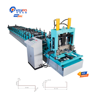 Máquina Perfiladora de Acero en Caliente, 30 M/min, para Perfiles en <span class=keywords><strong>C</strong></span> y Z, Máquina de Fabricación de Rollos de Acero, Máquina Perfiladora de Correas - Product Image 1